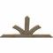 Ekena Millwork Richland Rough Sawn Timber Gable Bracket, Douglas Fir, 72"W x 39"H x 2"D x 6"F, 13/12 Pitch GBW072X39X0206RIC00RDF - alternate 2